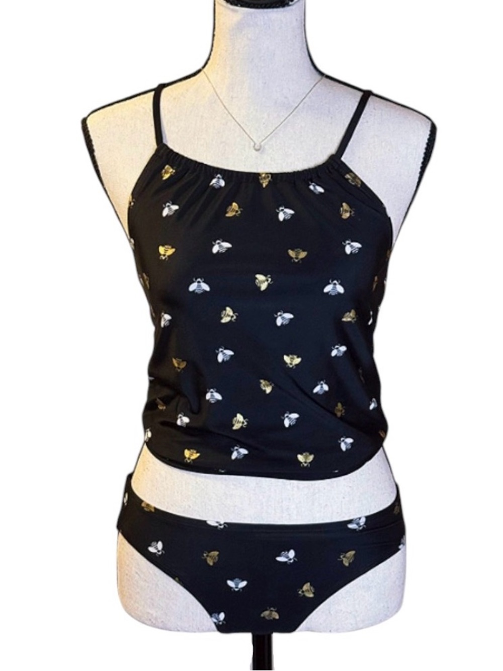 Old Navy y2k Honey Bee Tankini Swimsuit Set -XS